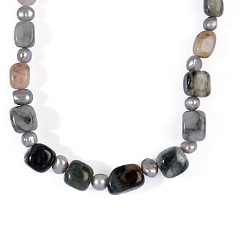 Grey Dyed Pearl - Product card gallery slide 1 (10266727350585)