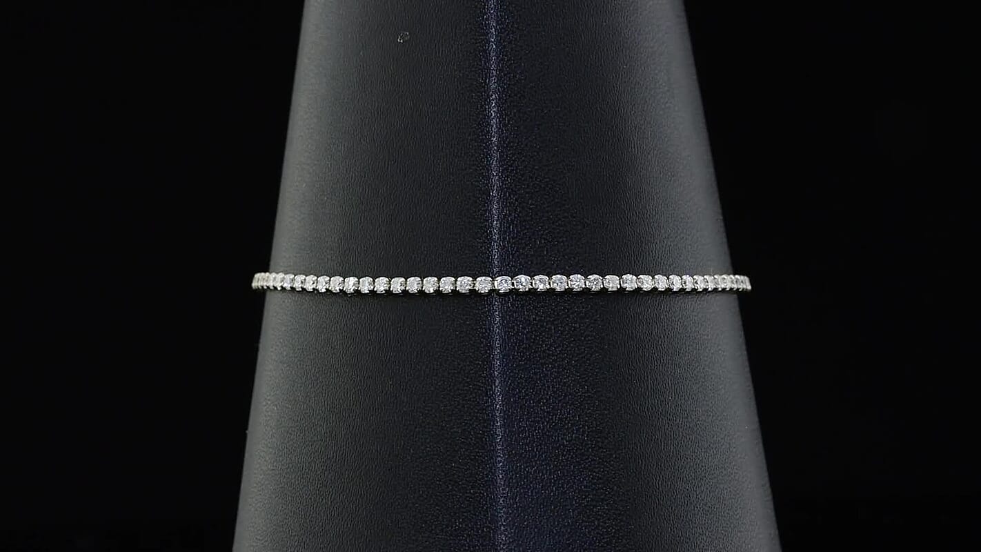 10K Yellow Gold Lab Grown Diamond (G-H, SI) Bracelet (7.00 In) 4.40 ctw