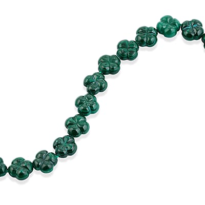 GCS African Malachite Fancy Strand (16 Inches) 256.35 ctw