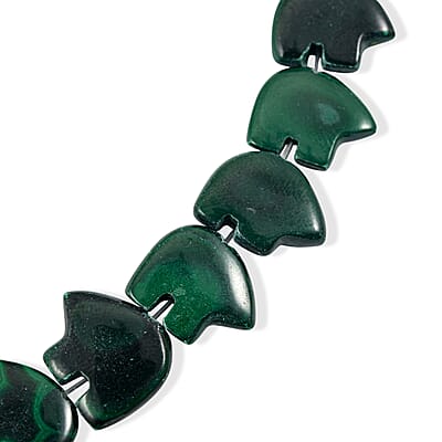 GCS African Malachite Fancy Strand (16 Inches) 209.85 ctw