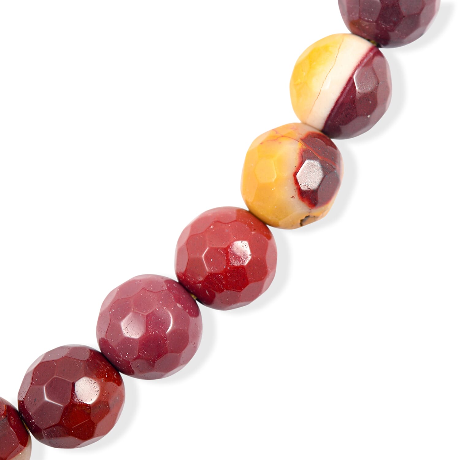 GCS Mookaite Round Beaded Strand (16 Inches) 104.85 ctw
