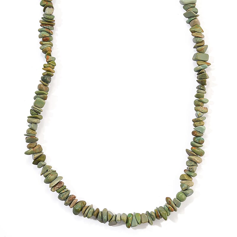 Turquoise Chips Necklace (16 Inches) 88.95 ctw