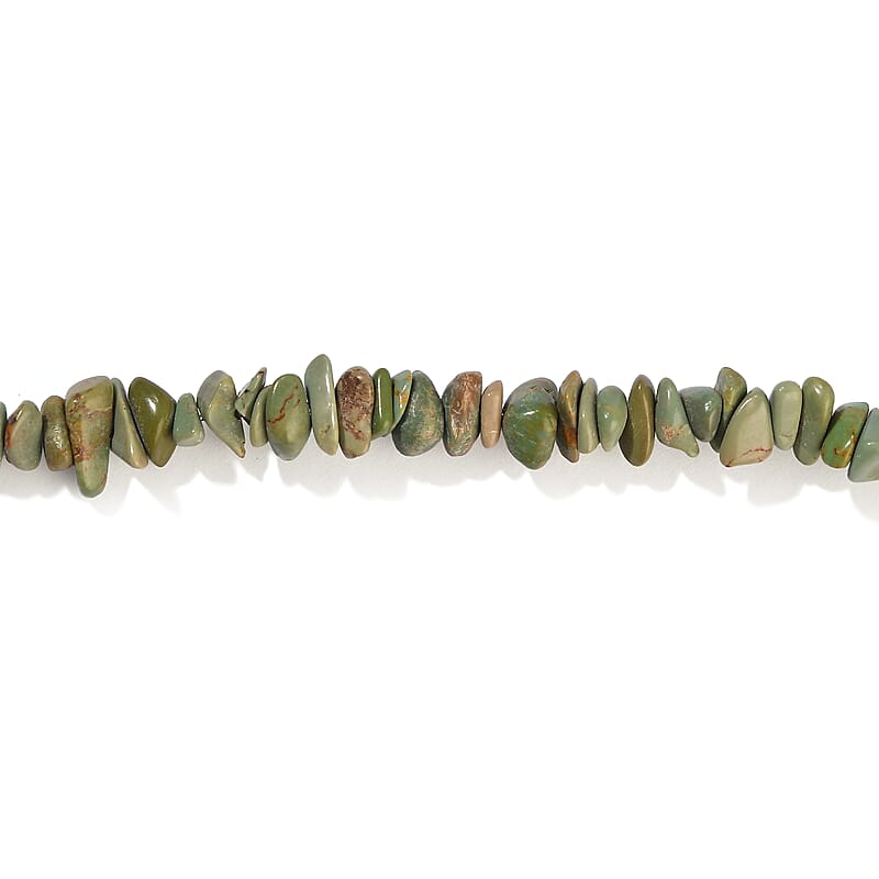 Turquoise Chips Necklace (16 Inches) 88.95 ctw