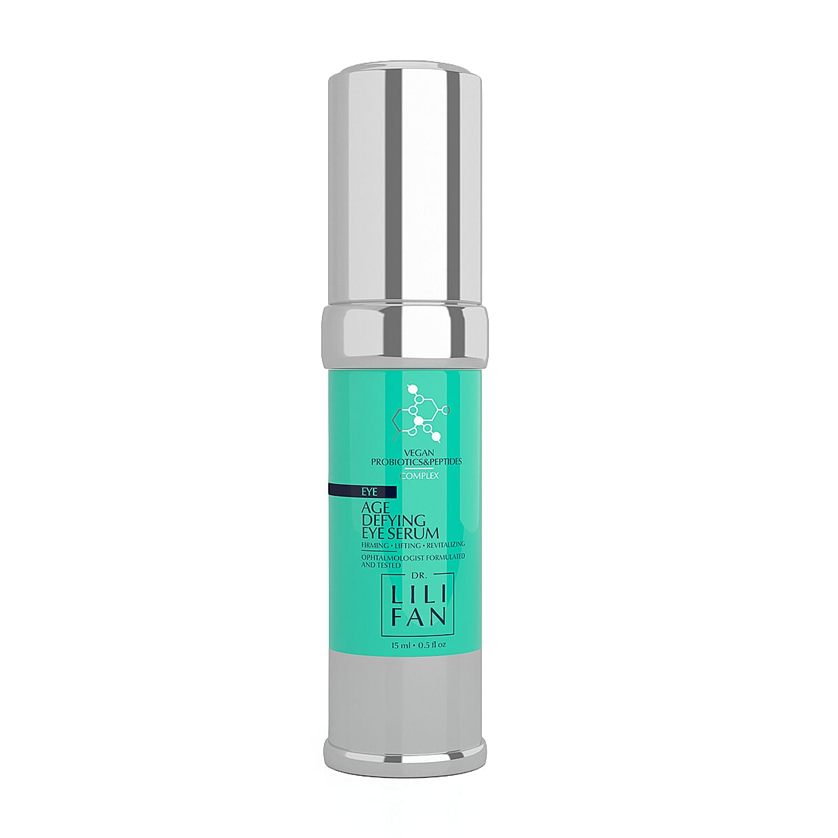 Dr. Lili Fan Vegan Probiotics & Peptides Age Defying Eye Serum (0.5oz) Made in US