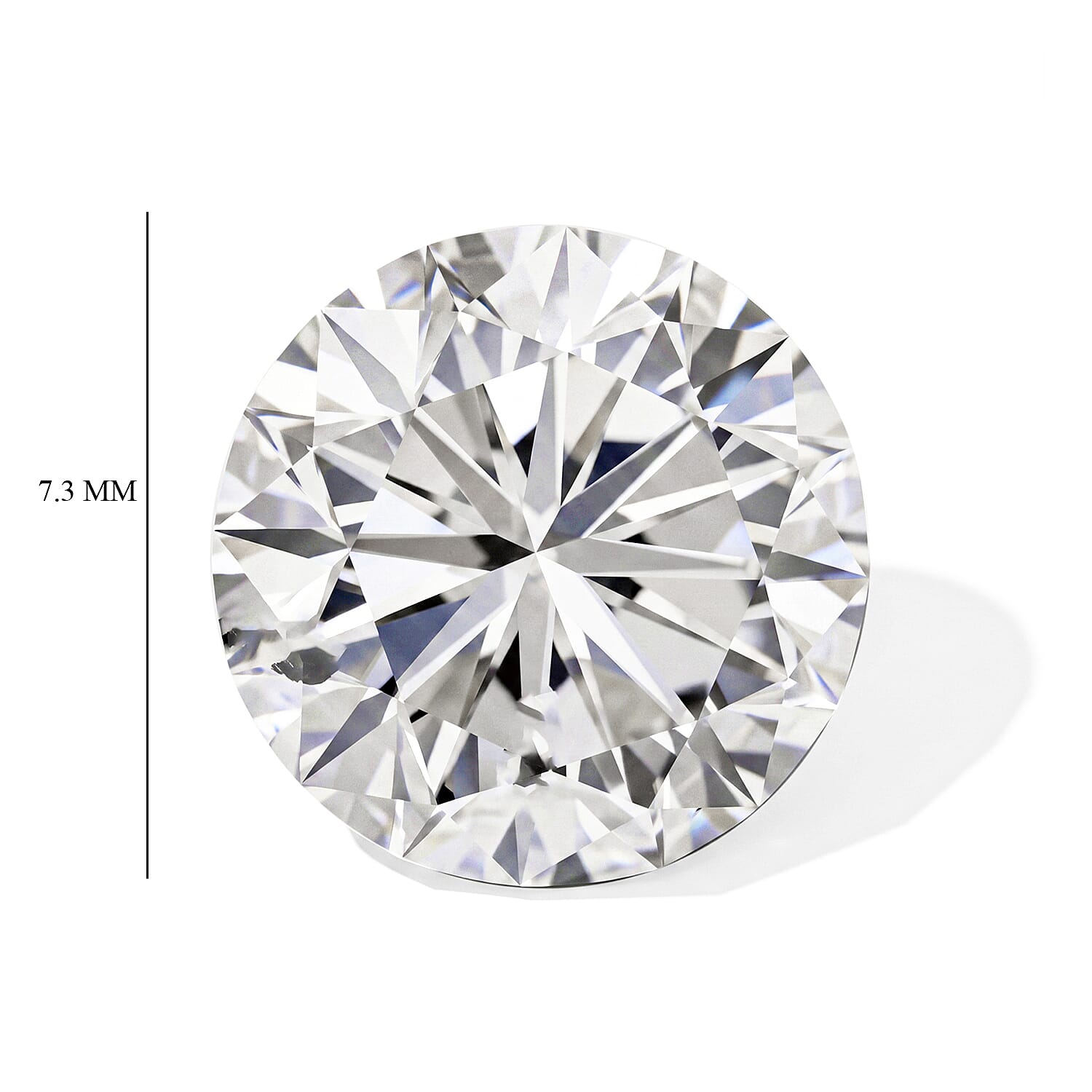 Diamond (F, SI2) (Rnd 7.3mm) 1.52 ctw
