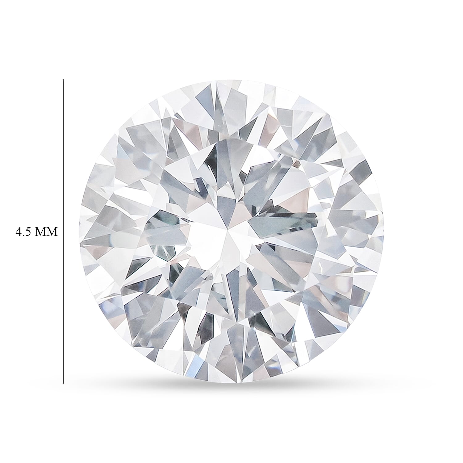 Diamond (D, VS1) (Rnd 4.5mm) 0.30 ctw