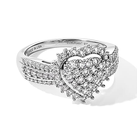 Rhodium Over Sterling Silver / 10 - Product card gallery slide 1 (15397112807737)