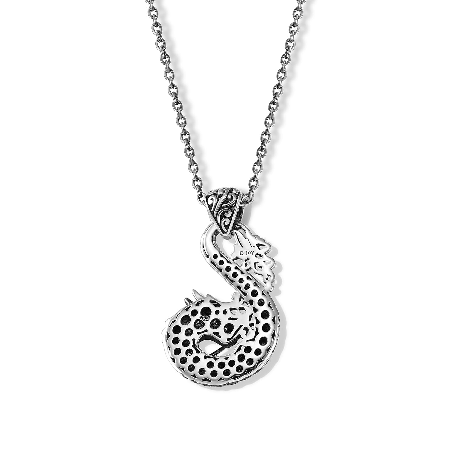 D'Joy Bali Legacy Dragon Pendant without Chain in Sterling Silver 7.50 Grams