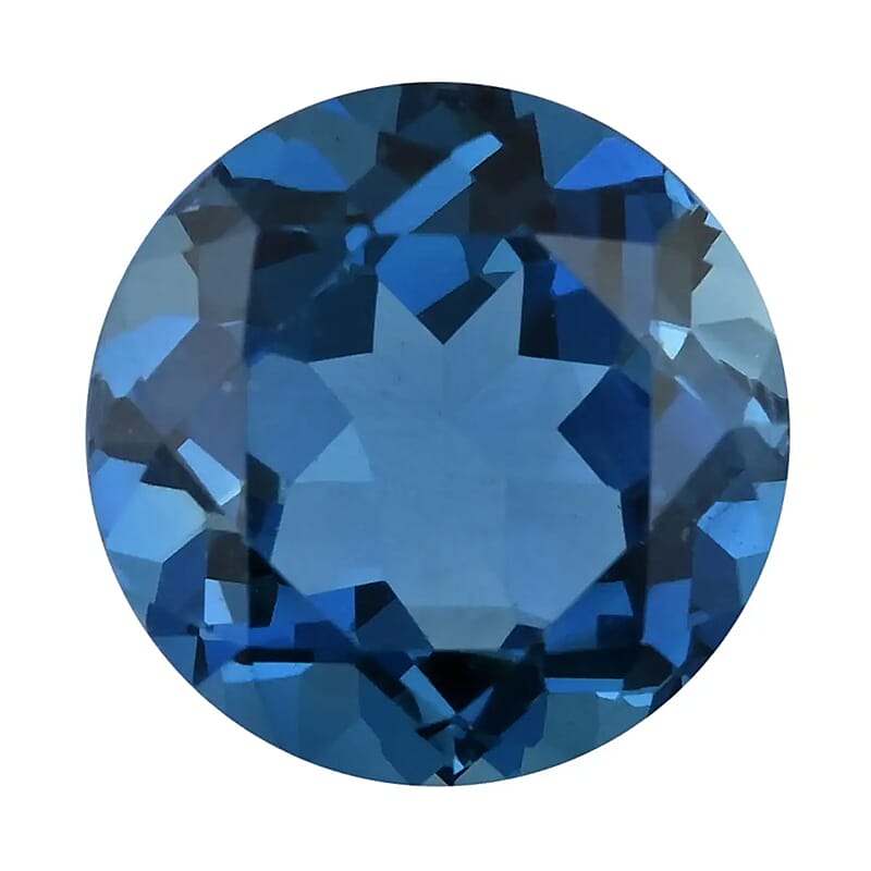 AAAA London Blue Topaz (Rnd Free Size) 35.00 ctw