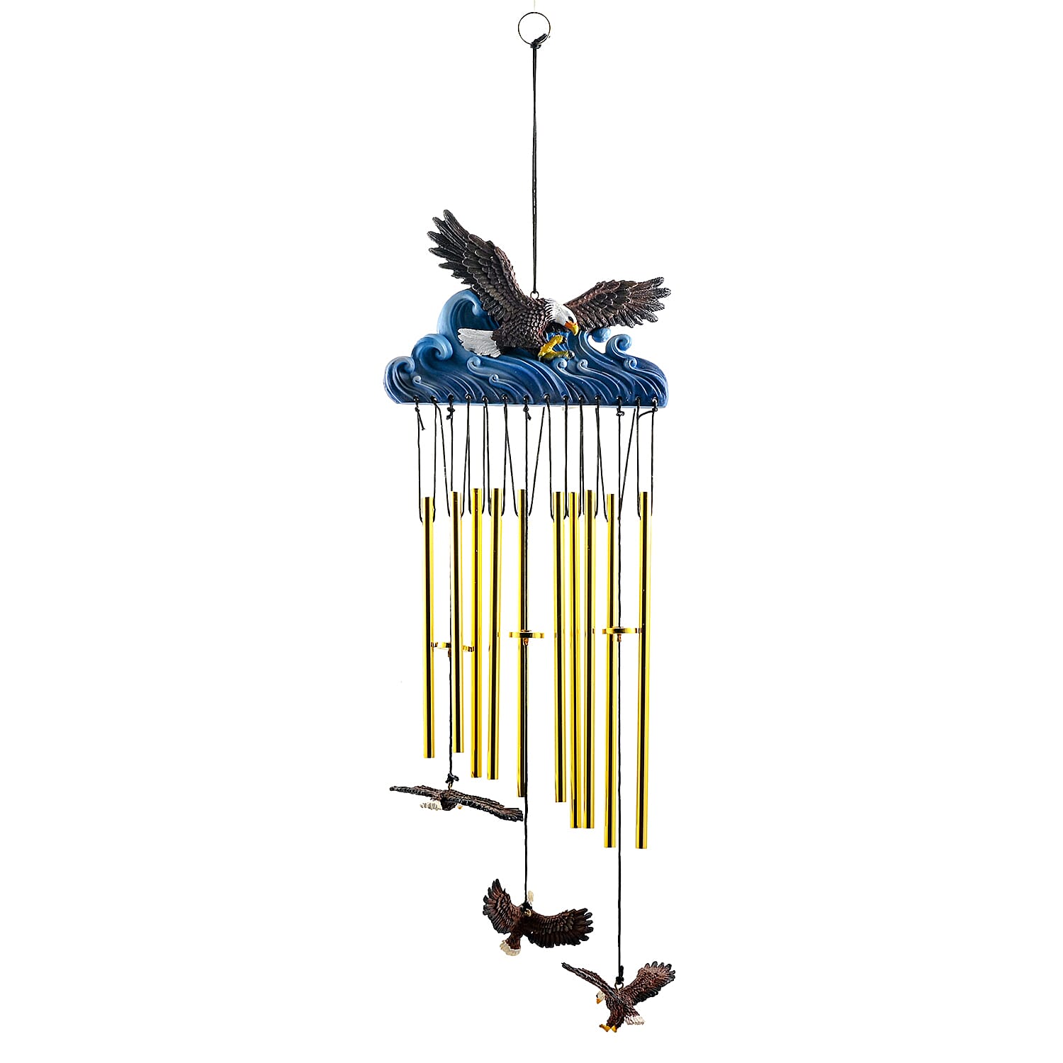 Closeout Flat Resin Chime - Eagle
