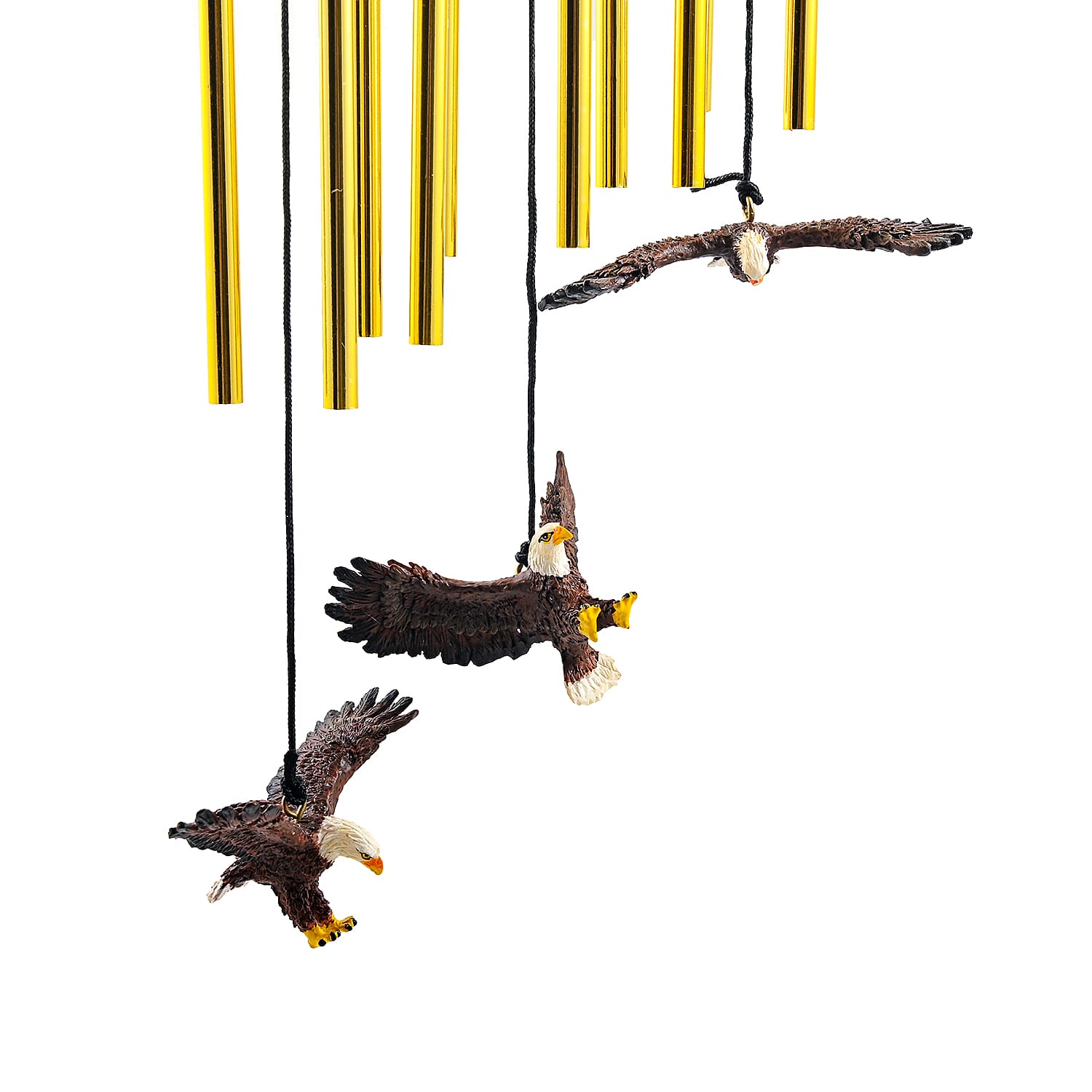 Closeout Flat Resin Chime - Eagle