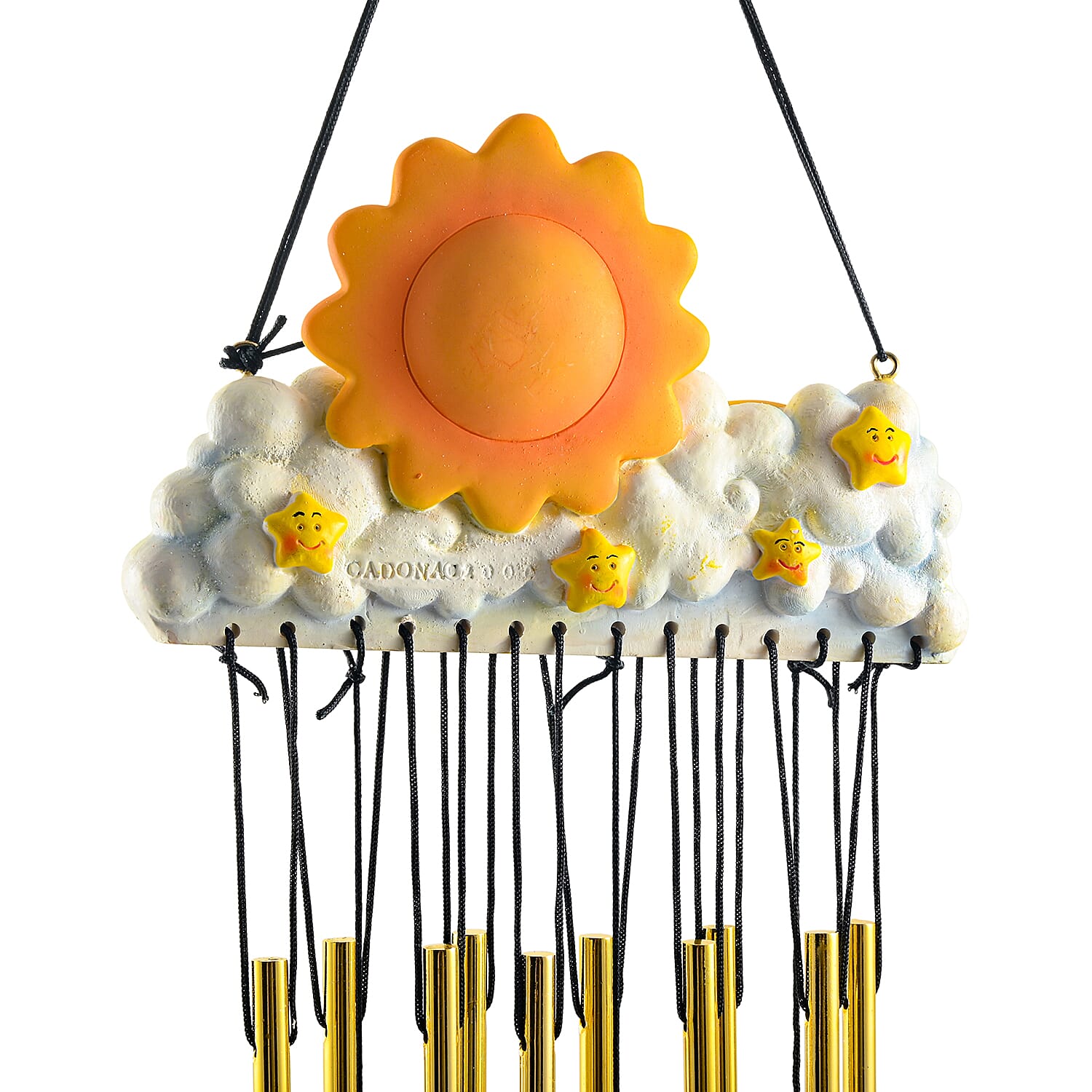 Closeout Flat Resin Chime - Sun