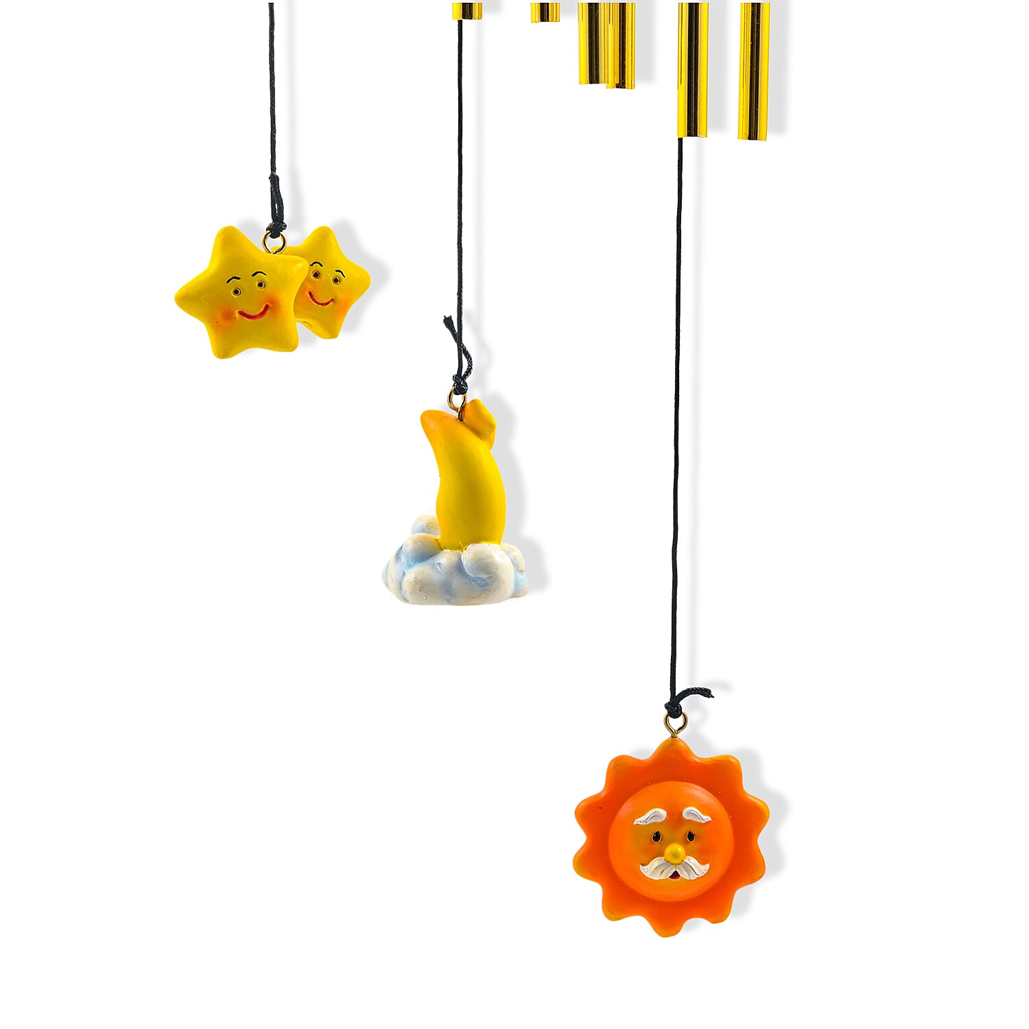 Closeout Flat Resin Chime - Sun