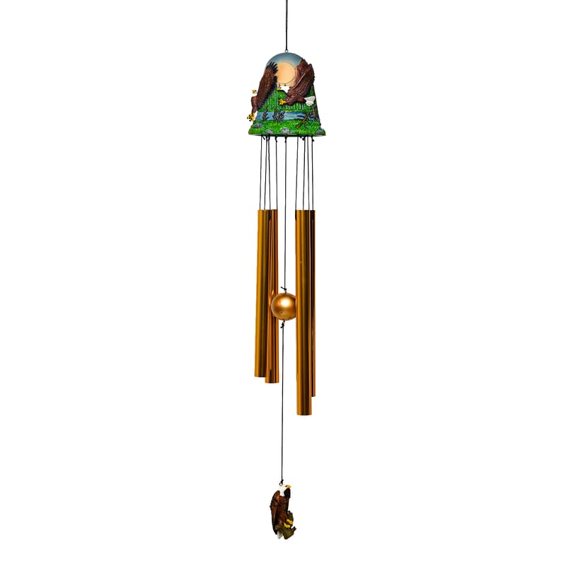 Closeout Bell Top Resin Chime - Eagle