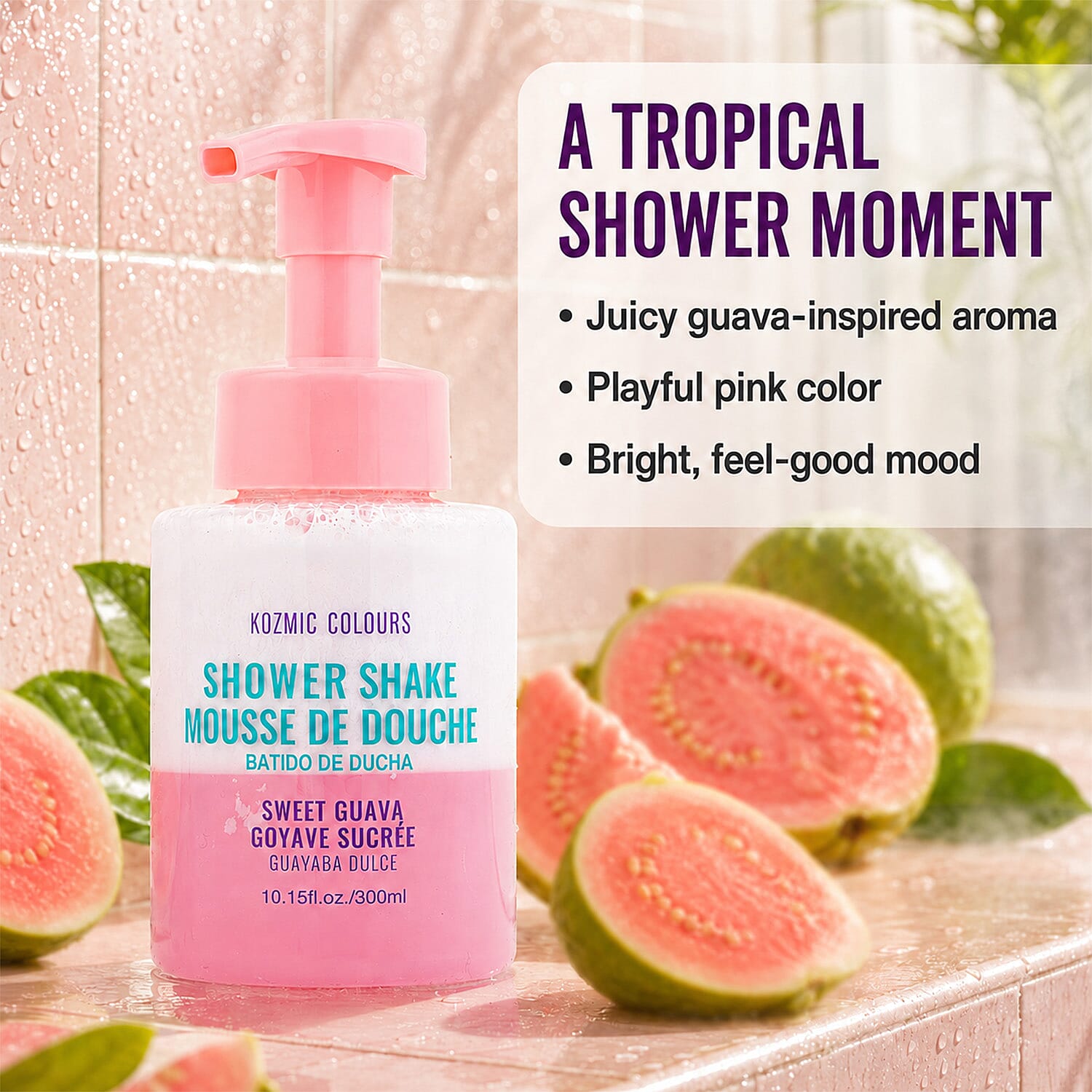 Shower Gel -Sweet Guava Pink