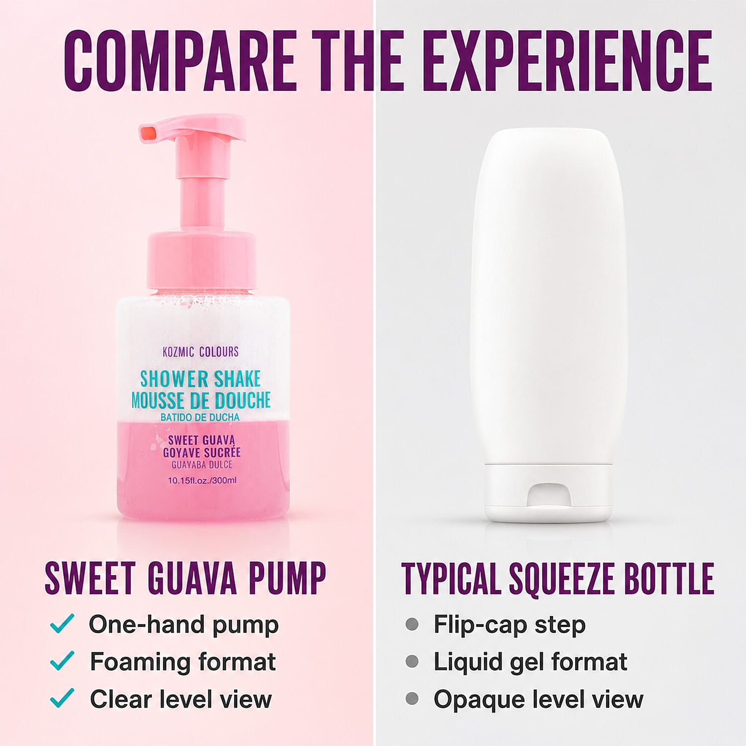 Shower Gel -Sweet Guava Pink