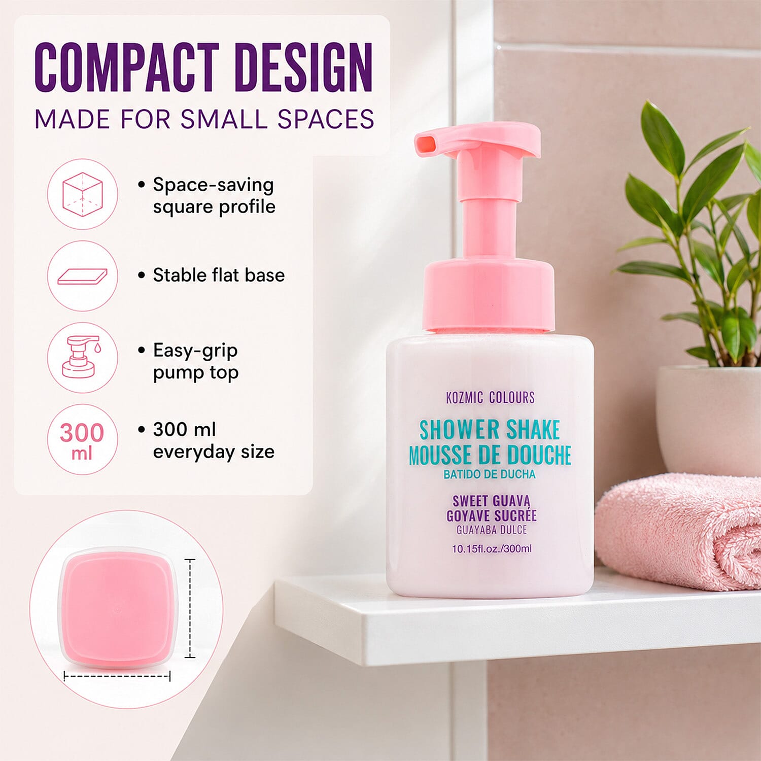 Shower Gel -Sweet Guava Pink