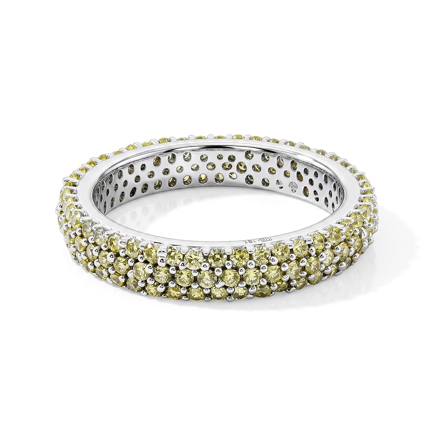 Hebei Peridot 1.35 ctw Ring in Sterling Silver (Size 9.0)