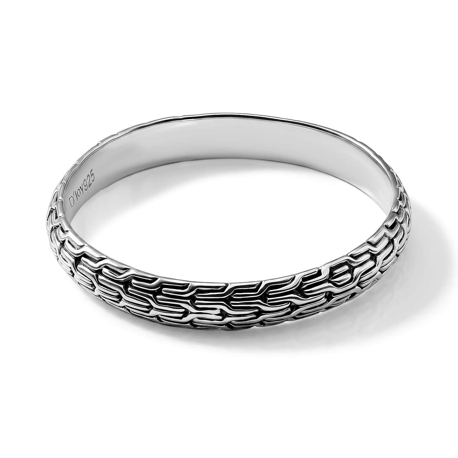 D'Joy Bali Legacy Tulang Naga Ring in Sterling Silver (Size 5.0) 1.60 Grams