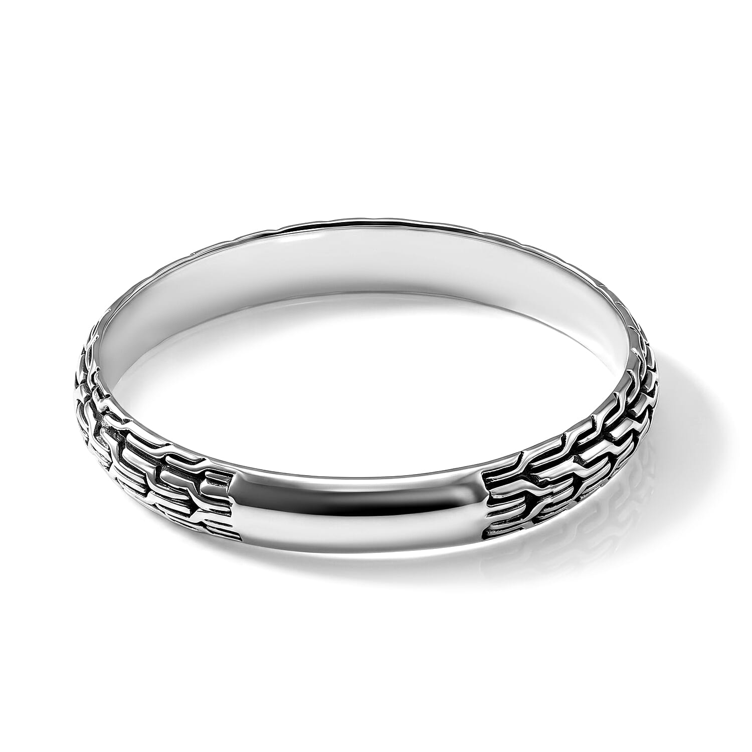 D'Joy Bali Legacy Tulang Naga Ring in Sterling Silver (Size 5.0) 1.60 Grams