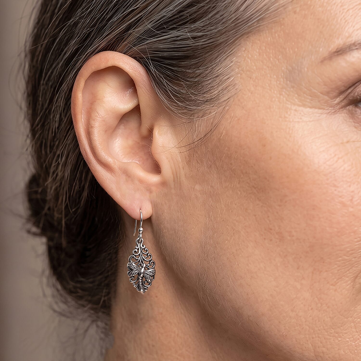 D'Joy Budi Earrings in Sterling Silver 2 Grams