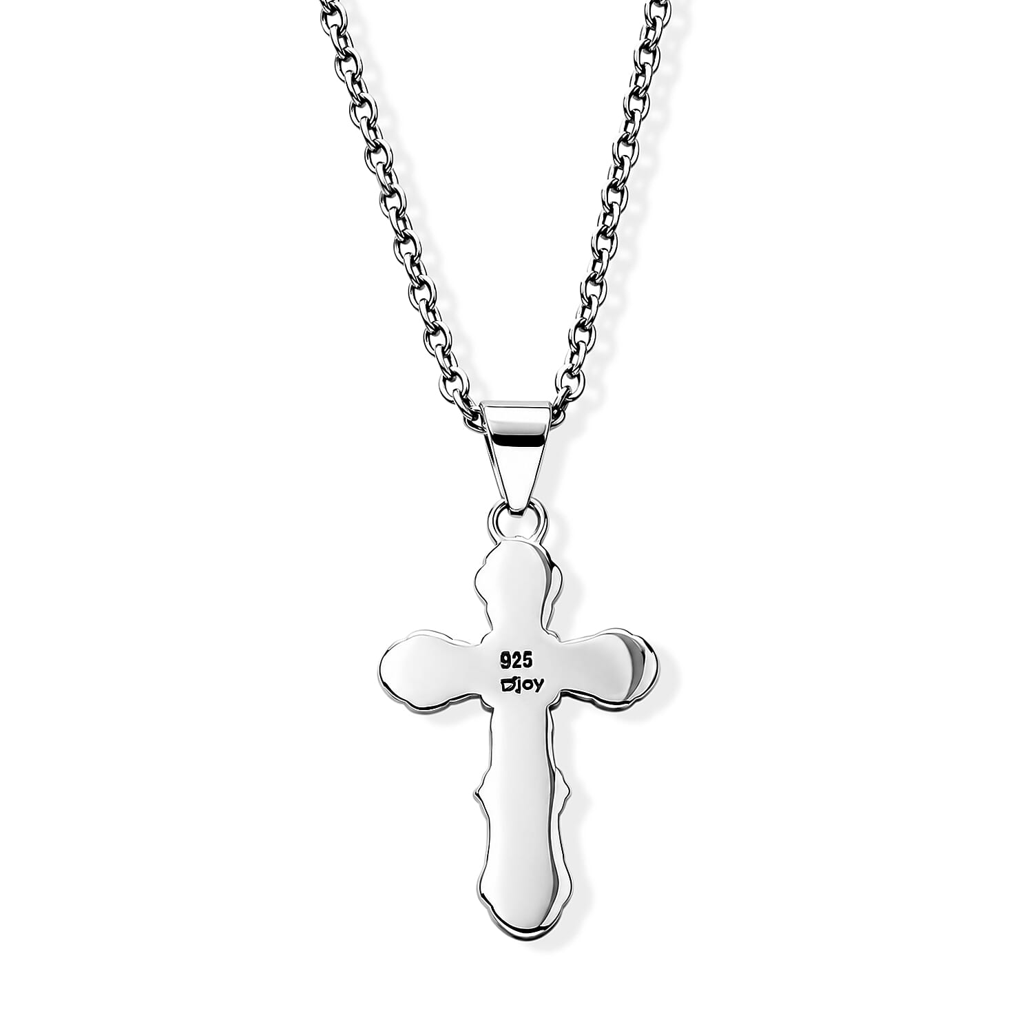 D'Joy Bali Legacy Cross Pendant without Chain in Sterling Silver 2.25 Grams