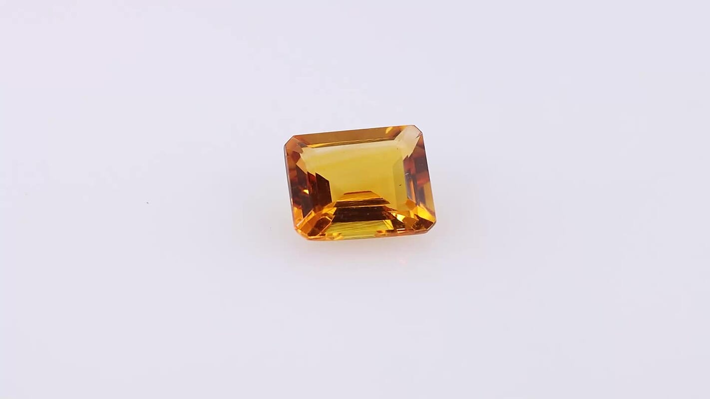 AA Santa Ana Madeira Citrine (Oct 10x8 mm) 6.86 ctw