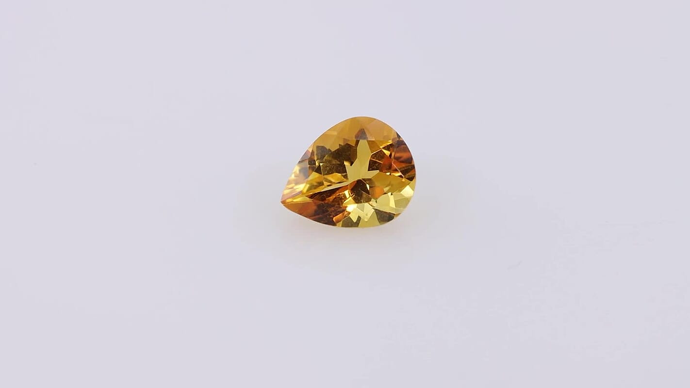 Santa Ana Madeira Citrine (Pear 10x8 mm) 4.66 ctw