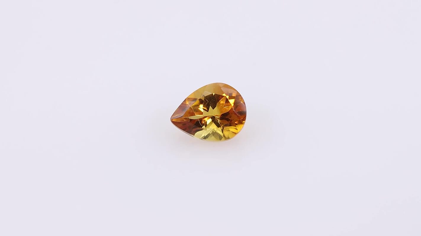 Santa Ana Madeira Citrine (Pear 9x7 mm) 1.22 ctw