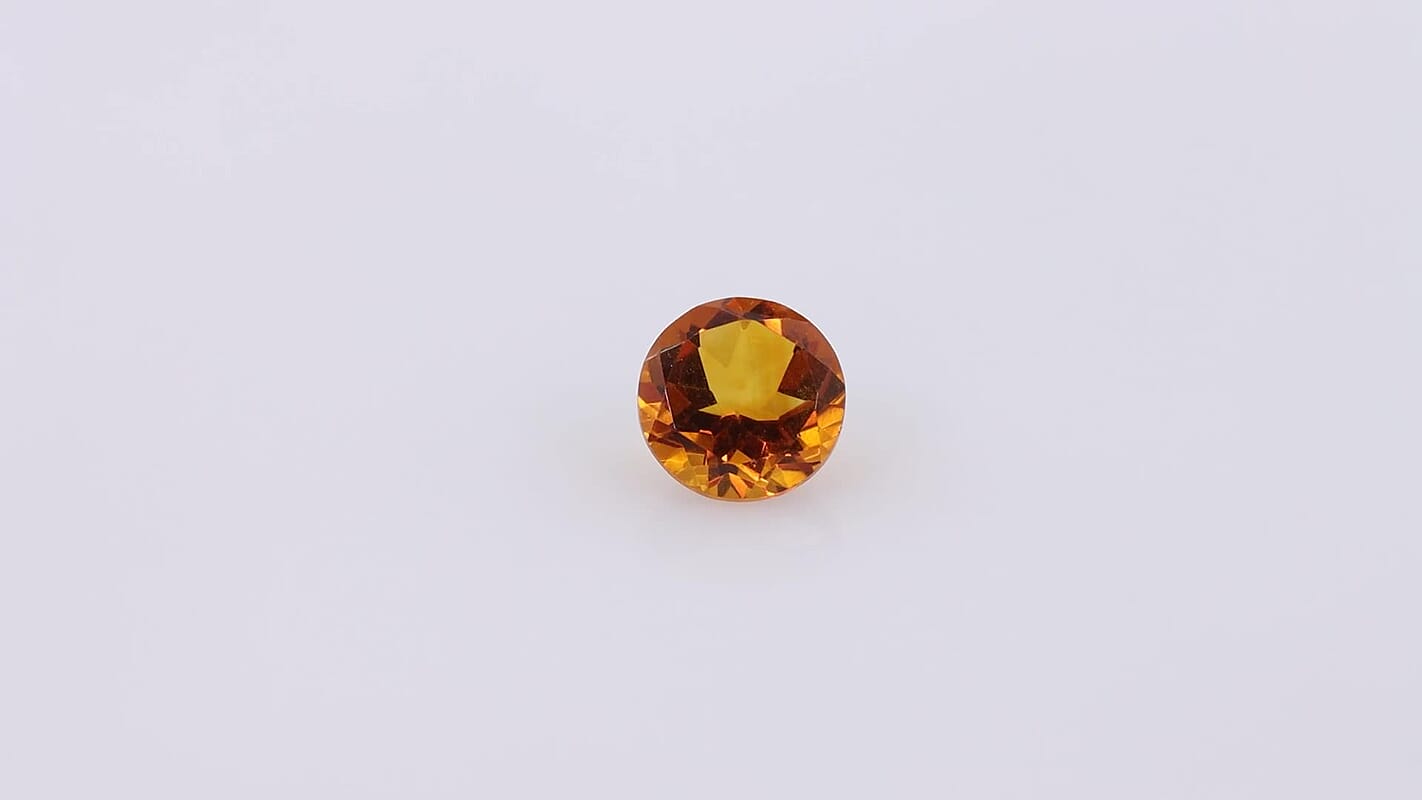 AA Santa Ana Madeira Citrine (Rnd 10 mm) 2.40 ctw