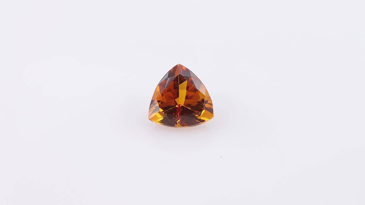 AA Santa Ana Madeira Citrine (Tril 12 mm) 0.87 ctw