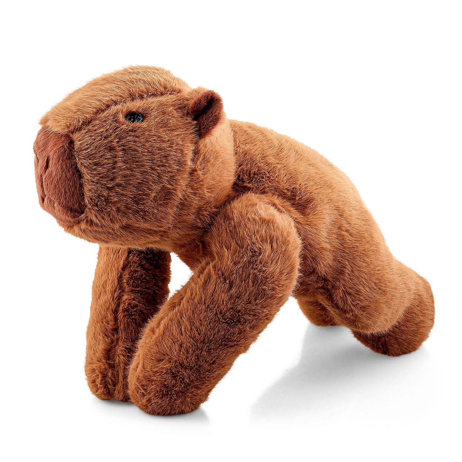 Brown Calm-Panion Pets Weighted Capybara Plush