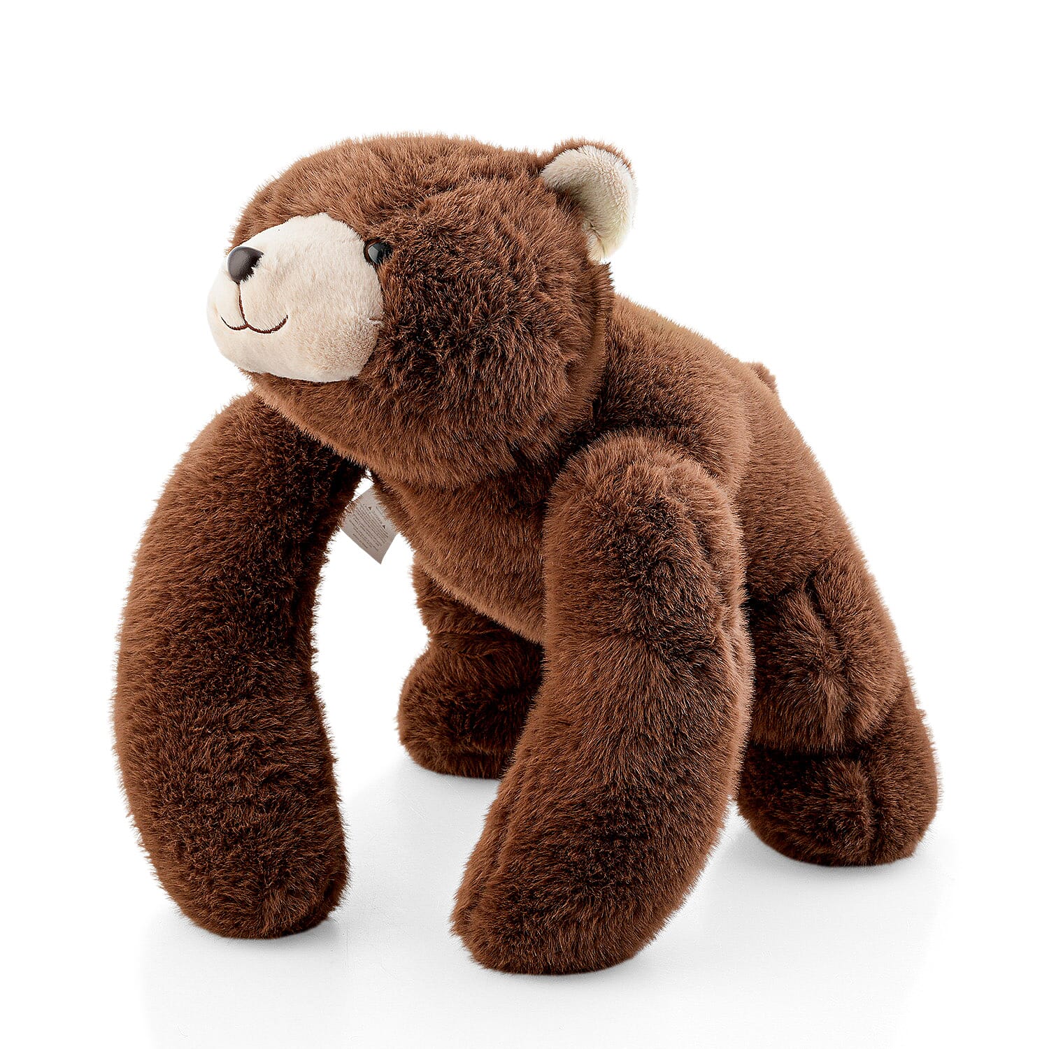 Brown Calm-Panion Pets Weighted Bear Plush
