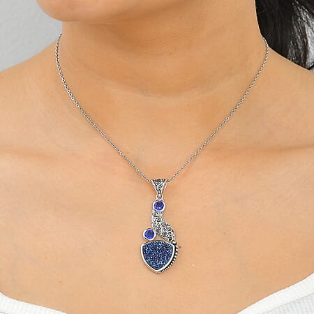 Celestial Swiss Blue Mystic Quartz - Product card gallery slide 2 (10272140591417)
