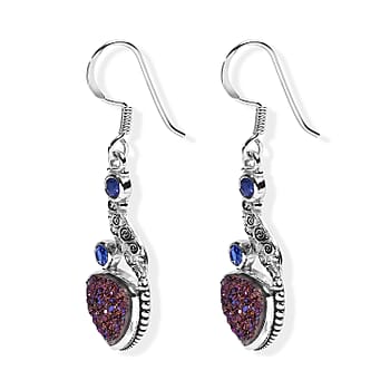 Blue Drusy Quartz - Product card gallery slide 4 (10272140755257)