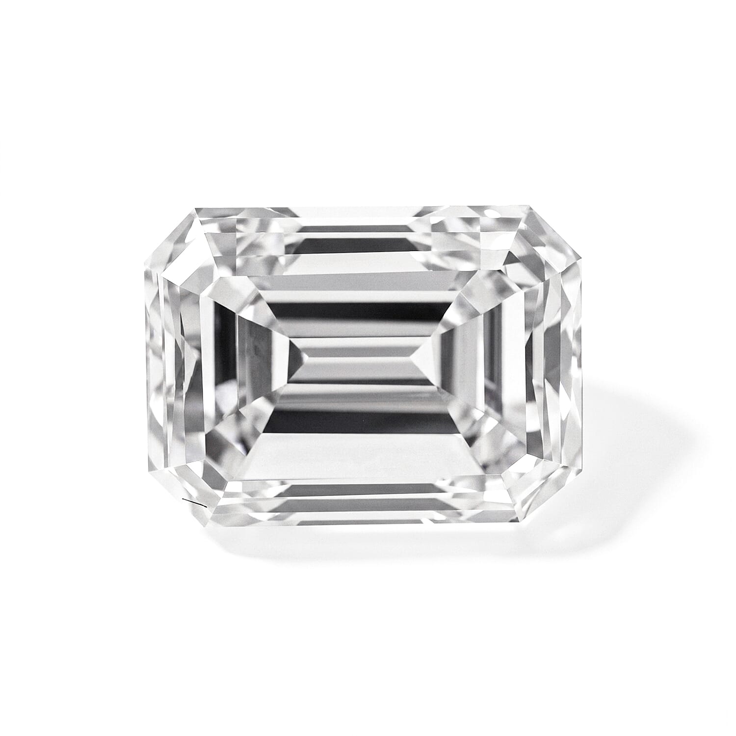 Diamond (I VSI) (Emerald 7x5 mm) 1.04 ctw