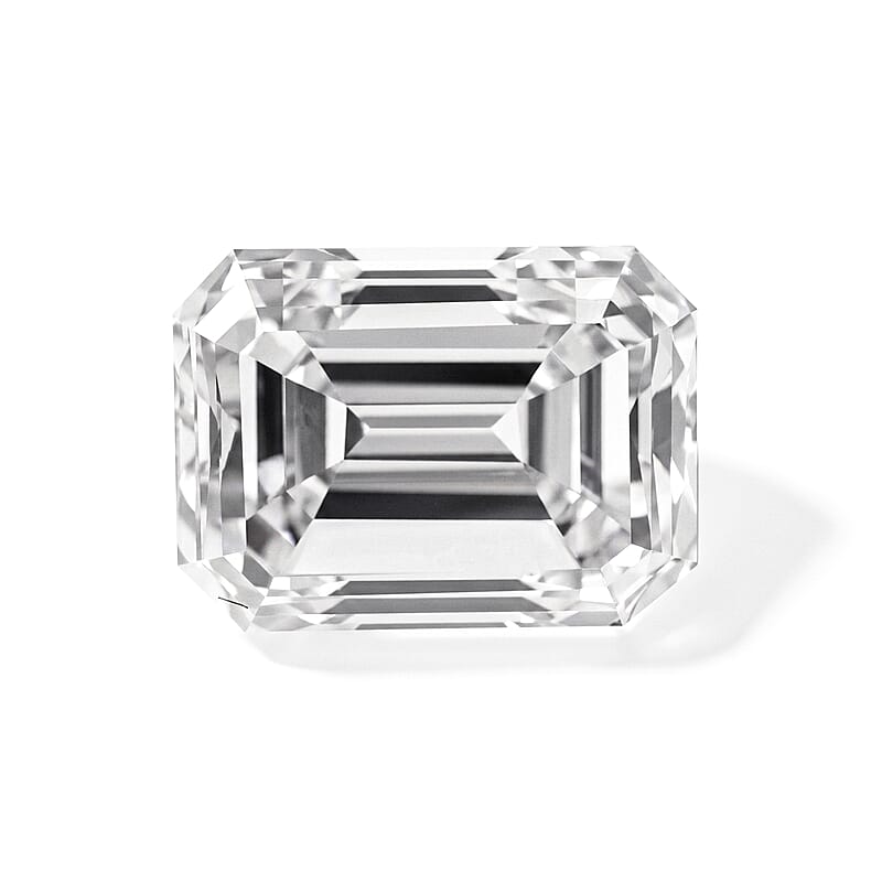 Diamond (I VSI) (Emerald 7x5 mm) 1.04 ctw