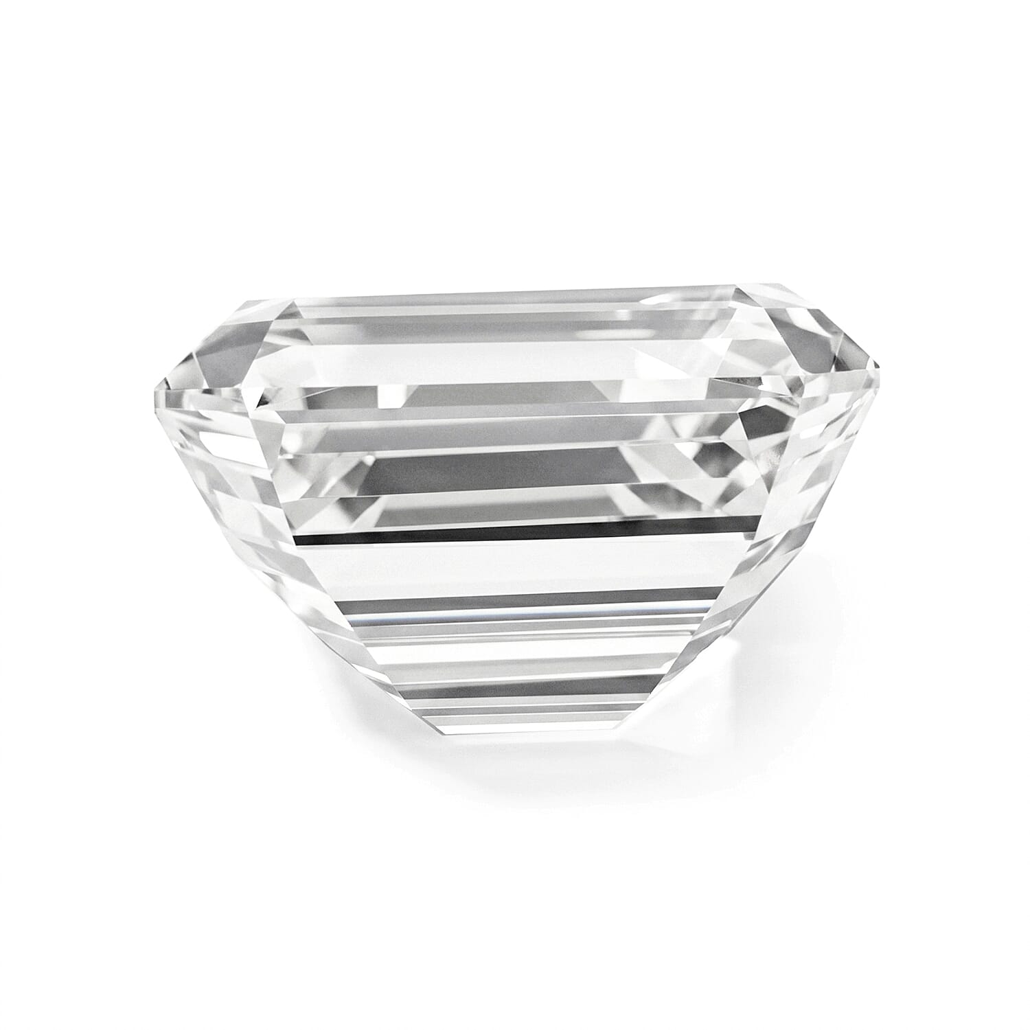 Diamond (I VSI) (Emerald 7x5 mm) 1.04 ctw