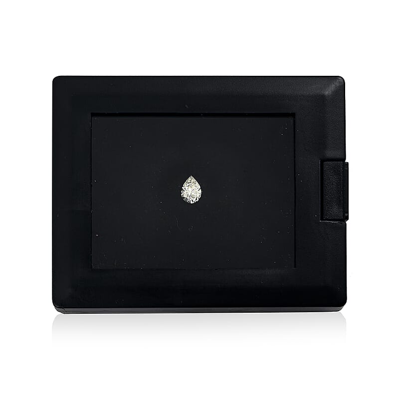 Diamond (KVVS2) (Pear 7x5 mm) 0.72 ctw