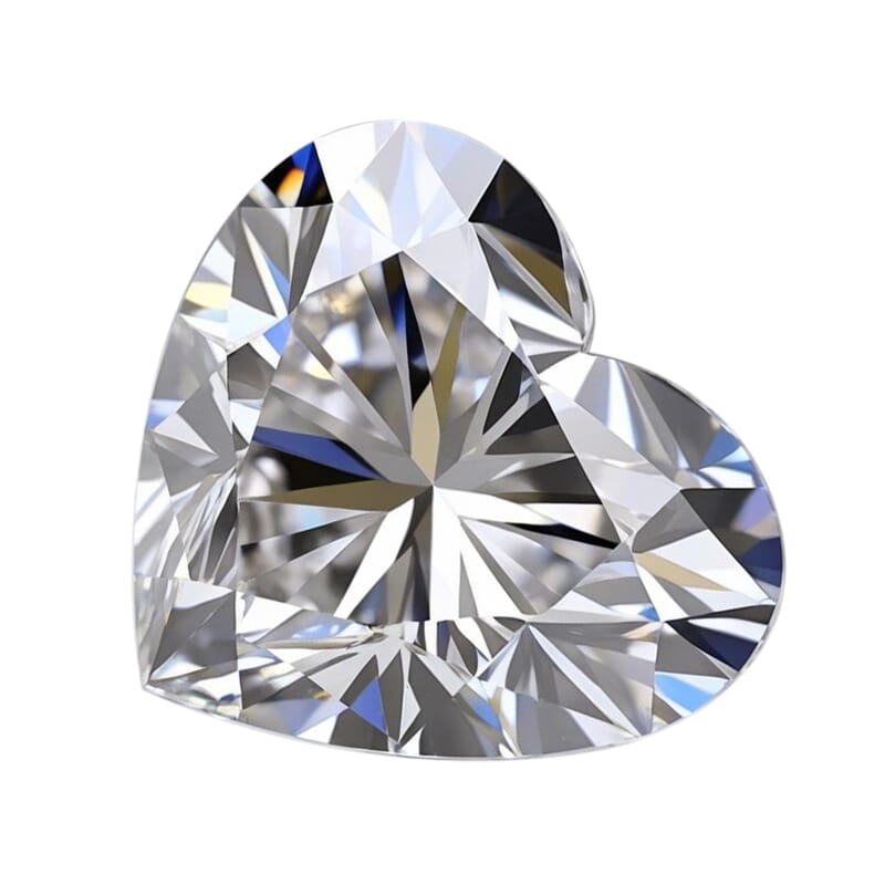Diamond (I VS1) (Hrt 5.5 mm) 0.54 ctw