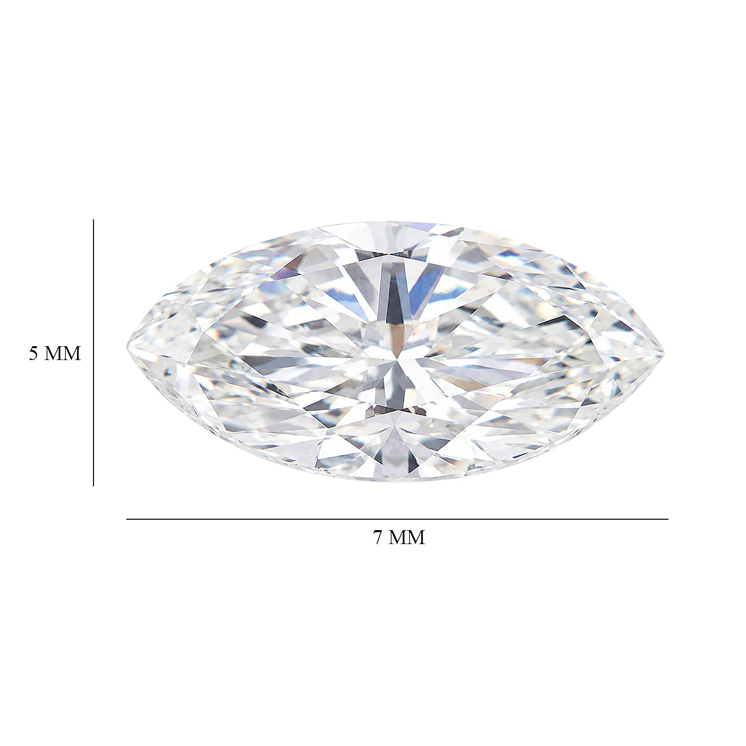 Diamond (J SI2) (Mrq 7x5 mm) 1.05 ctw