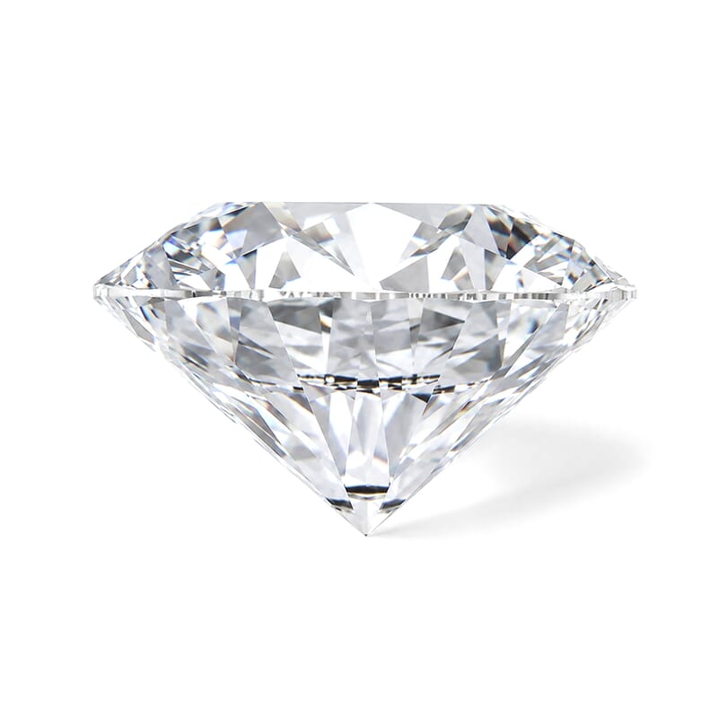 Diamond (D VVS2) (Rnd 5.2 mm) 0.52 ctw