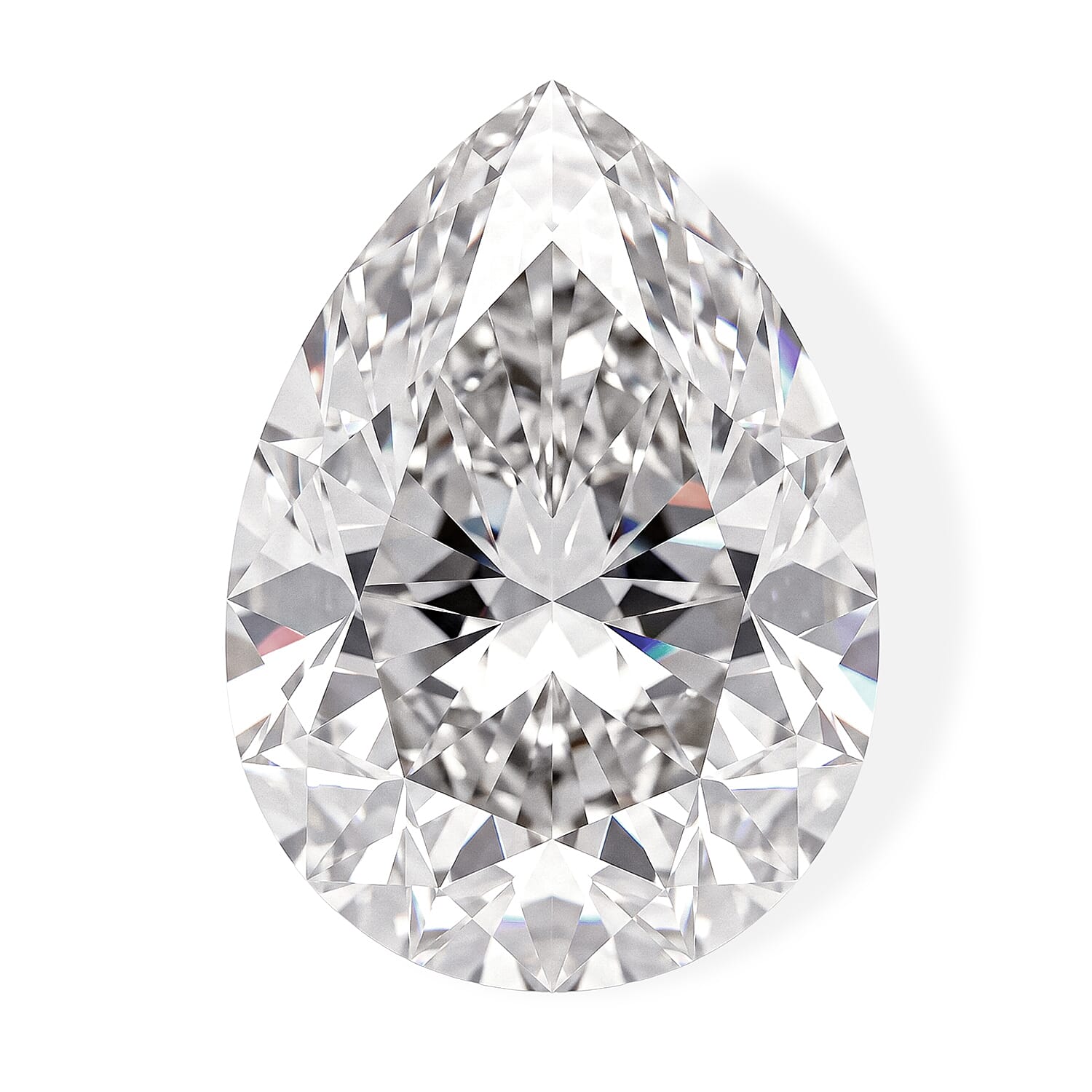 Diamond (K SI1) (Pear 6x5 mm) 1.01 ctw