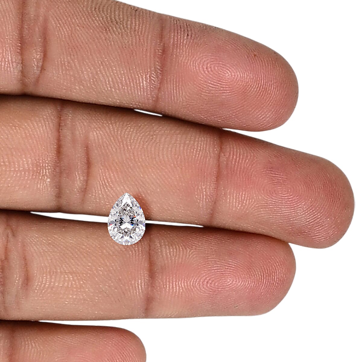 Diamond (K SI1) (Pear 6x5 mm) 1.01 ctw