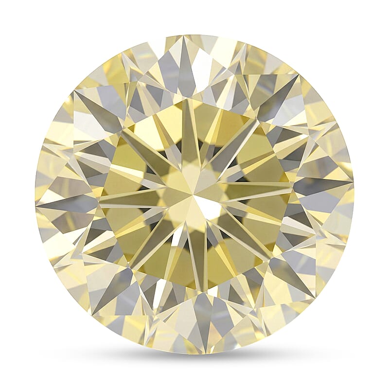 Yellow Diamond (VS2) (Rnd 7.4 mm) 1.27 ctw