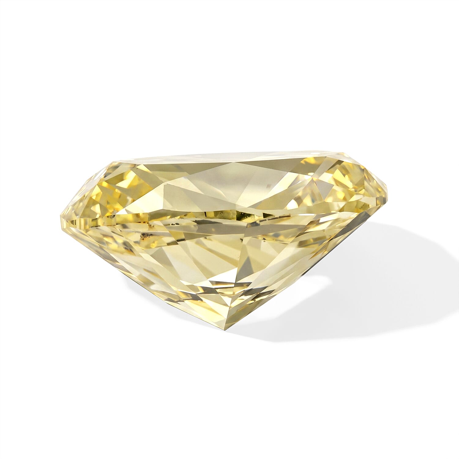 Yellow Diamond (VS2) (Ovl 7x5 mm) 1.10 ctw