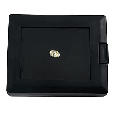 Yellow Diamond (VS2) (Ovl 7x5 mm) 1.10 ctw