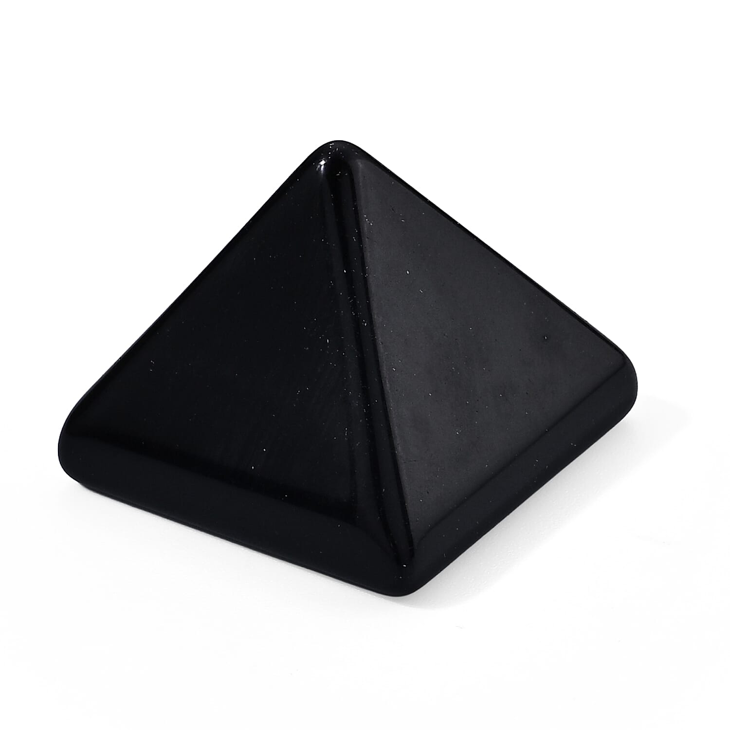 Black Obsidian Pyramid 85.00ctw