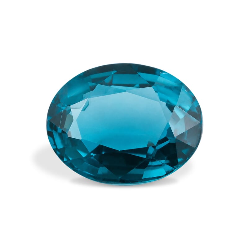 AAAA Teal Kyanite (Ovl 9x7mm) 2.00 ctw