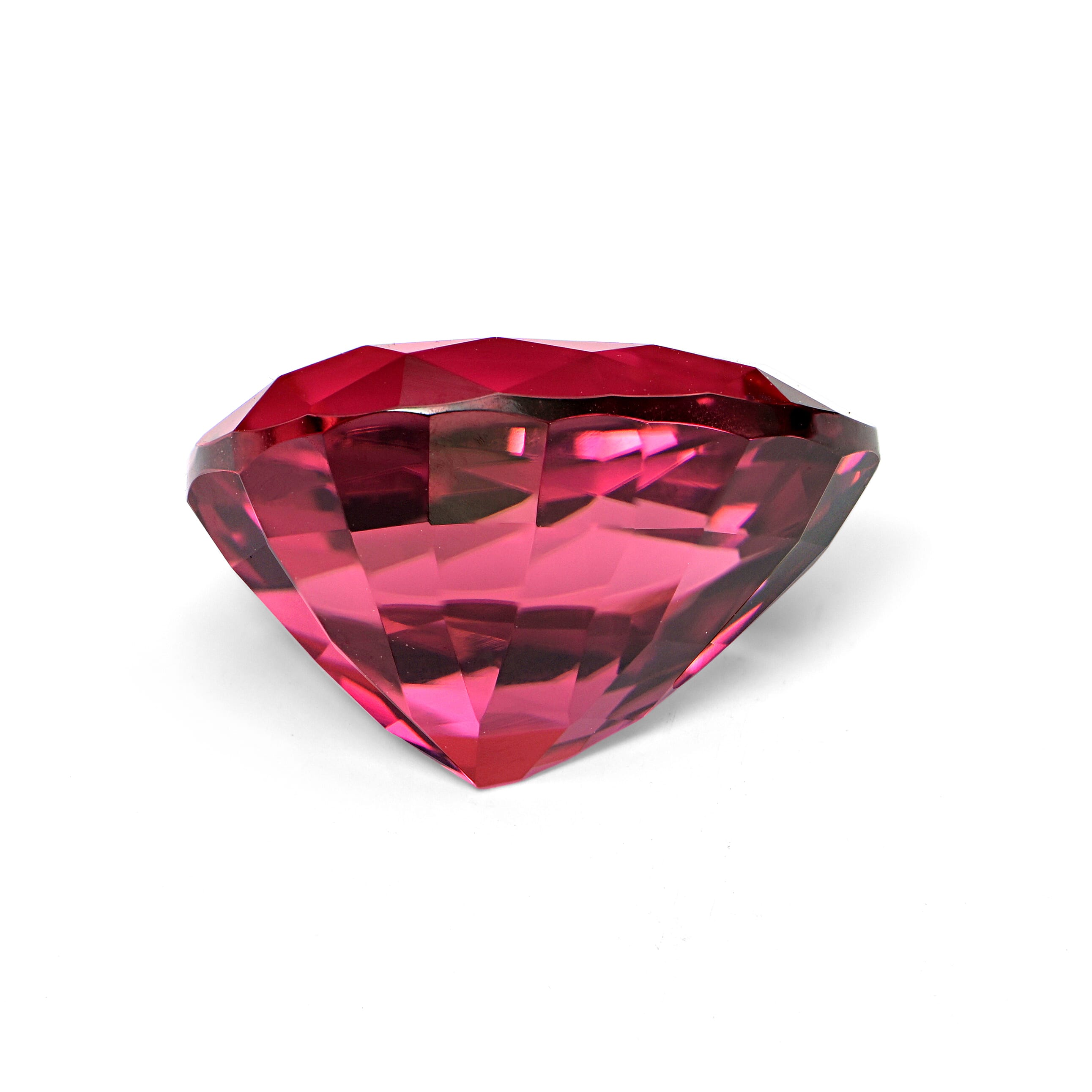 AAAA Ouro Fino Rubellite (Pear Free Size) 1.00 ctw